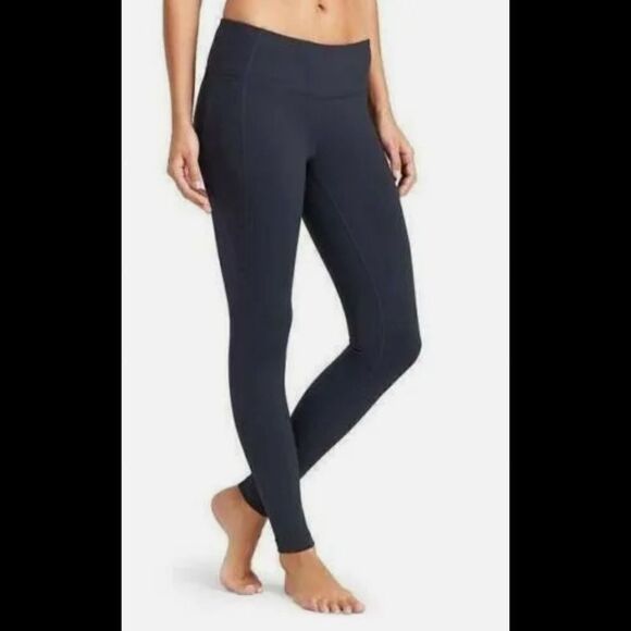 Athleta Navy Blue Revelation Yoga Fitness Pant #305132 SIZE XS. - Picture 1 of 9